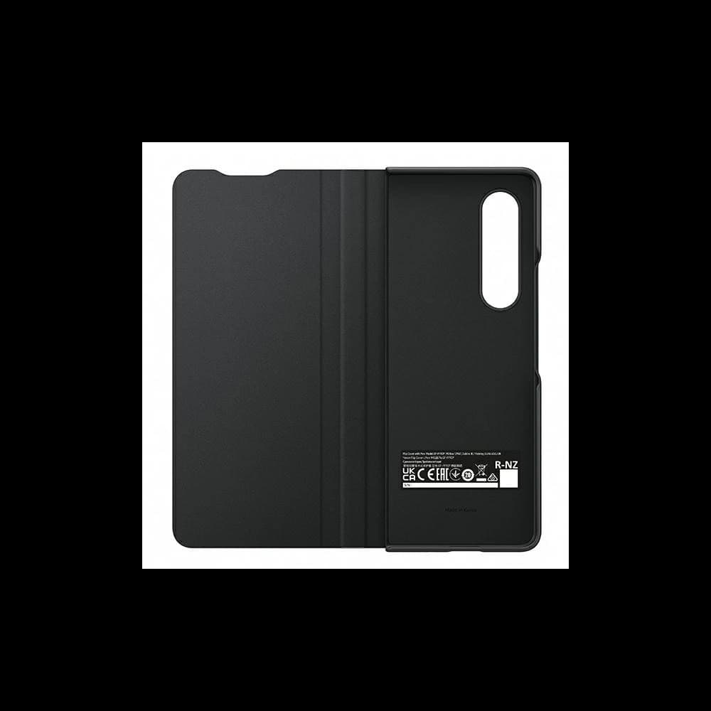 Etui Samsung Galaxy Z Fold 3 EF-FF92PCBEGEE černé/black Leather Flip Cover with Pen - 4