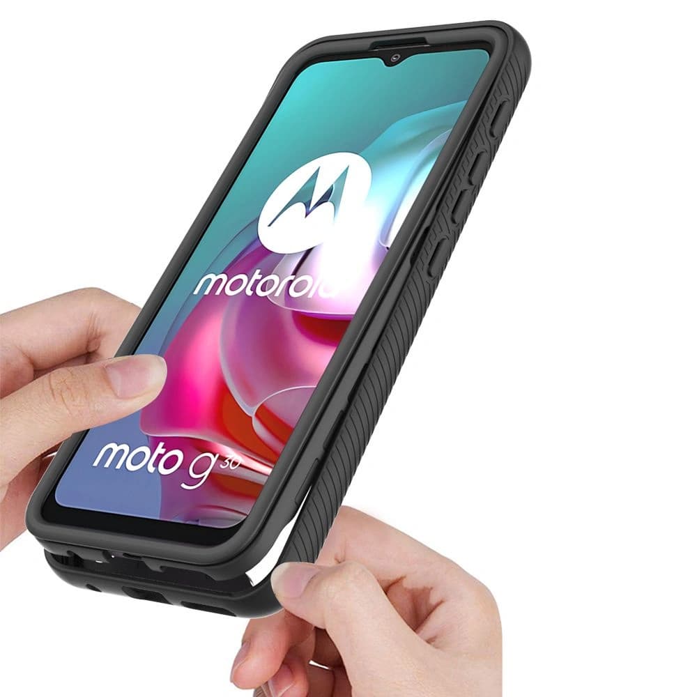 Tech-Protect Tasche Defense360 Motorola Moto G10/G30 Schwarz - 4