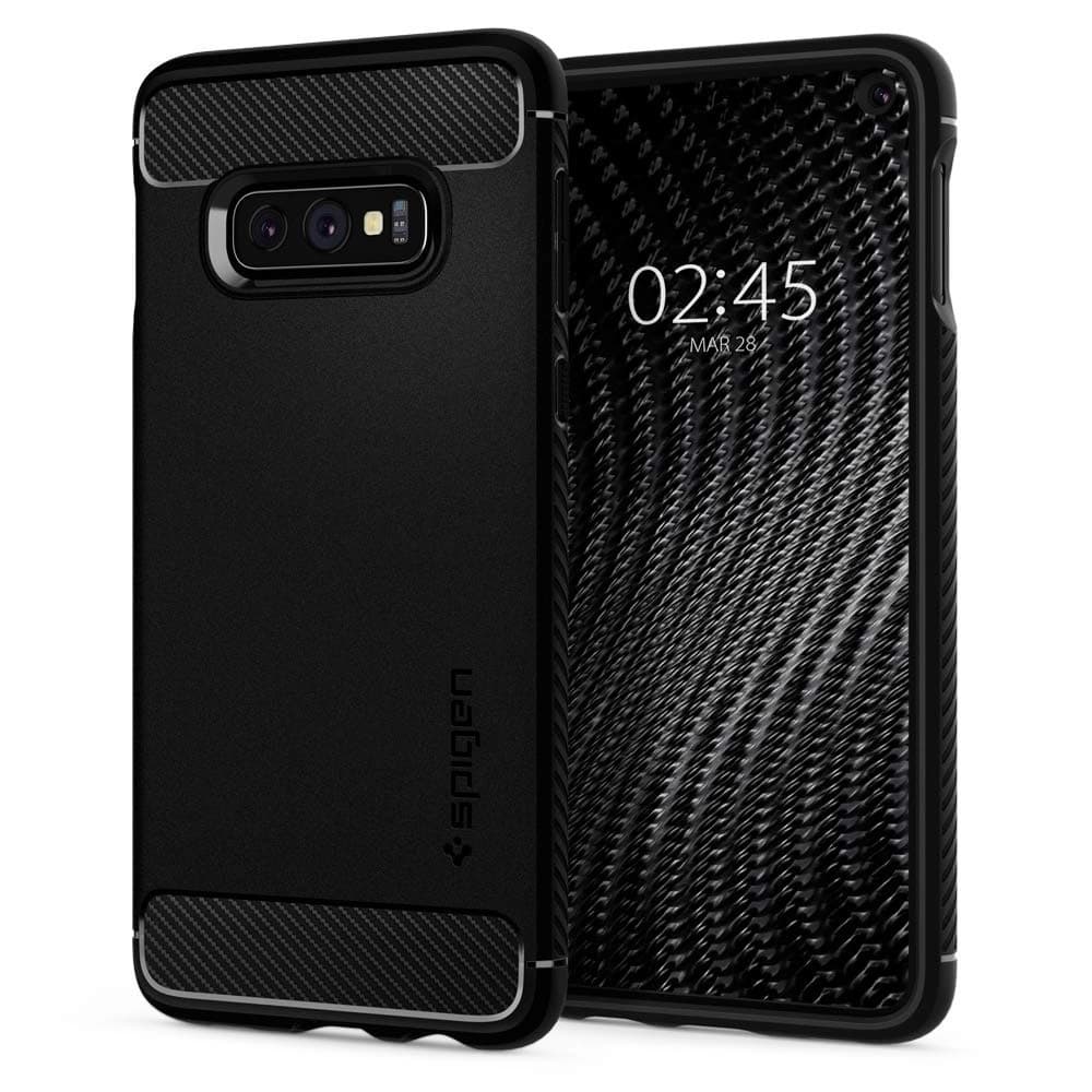 Spigen Samsung Carcasă Rugged Armor Galaxy S10e negru mat