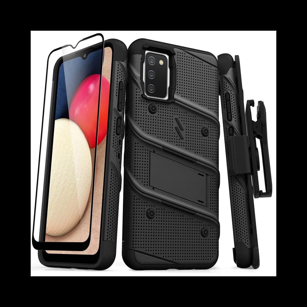 ZIZO BOLT Bundle Samsung Galaxy A02S Case - Black