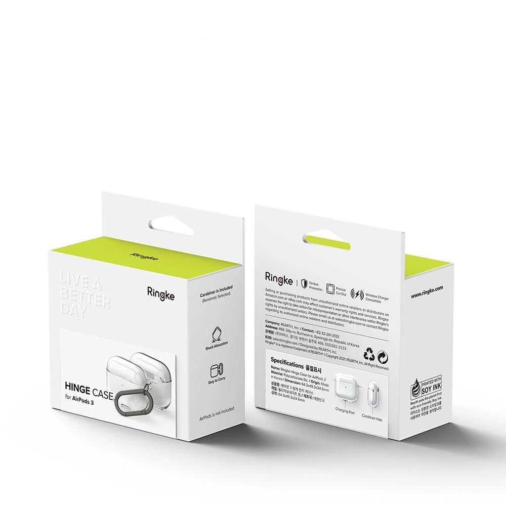 Etui Ringke Hinge Apple AirPods 3 Čiré - 8