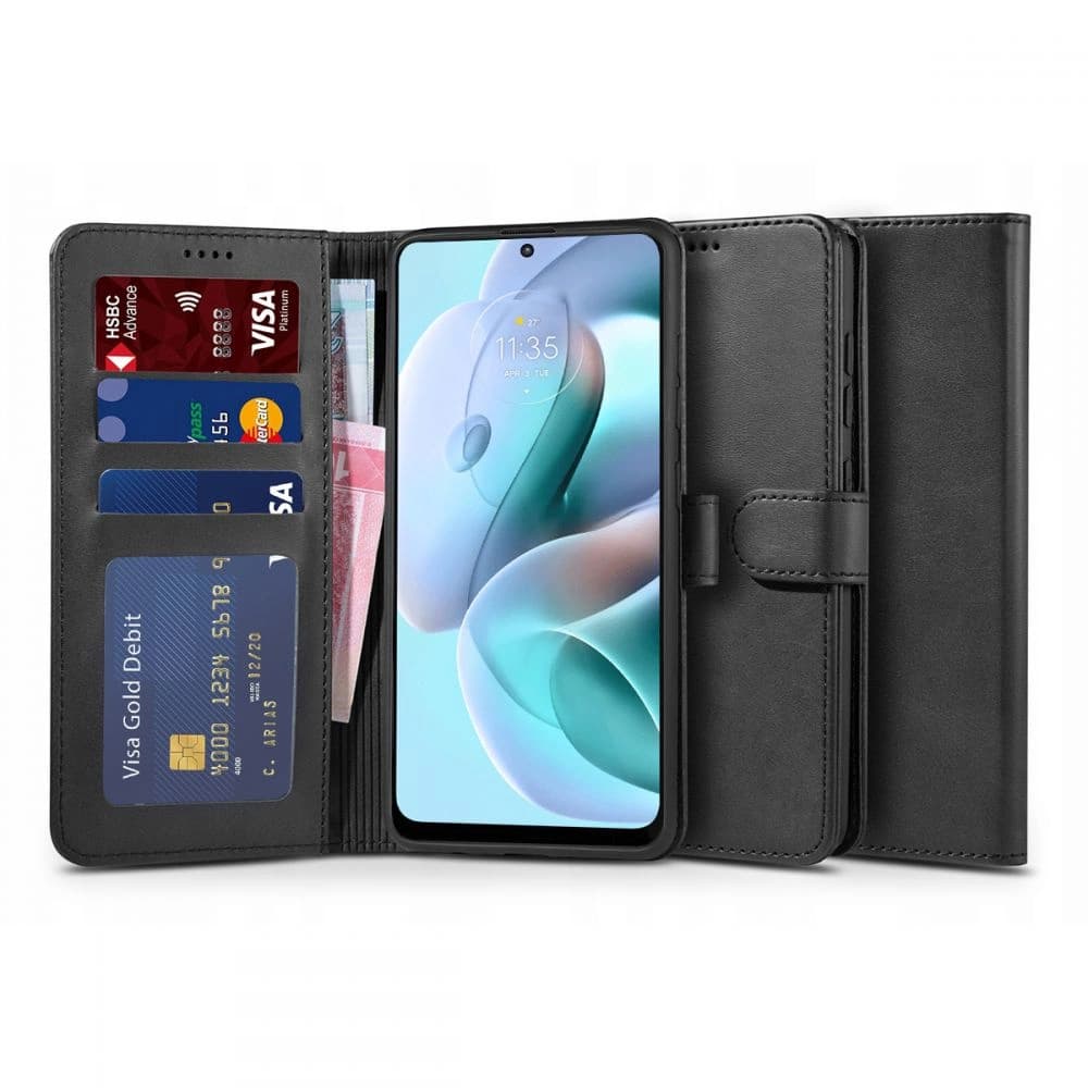 Etui Tech-Protect Wallet Motorola Moto G31/G41 černé