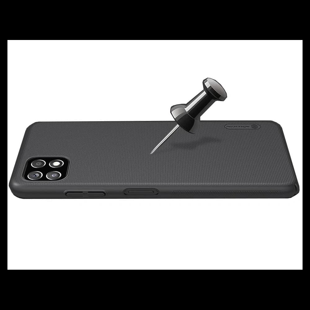 Nillkin Samsung Tasche Super Frosted Shield Galaxy A22 5G Schwarz - 5