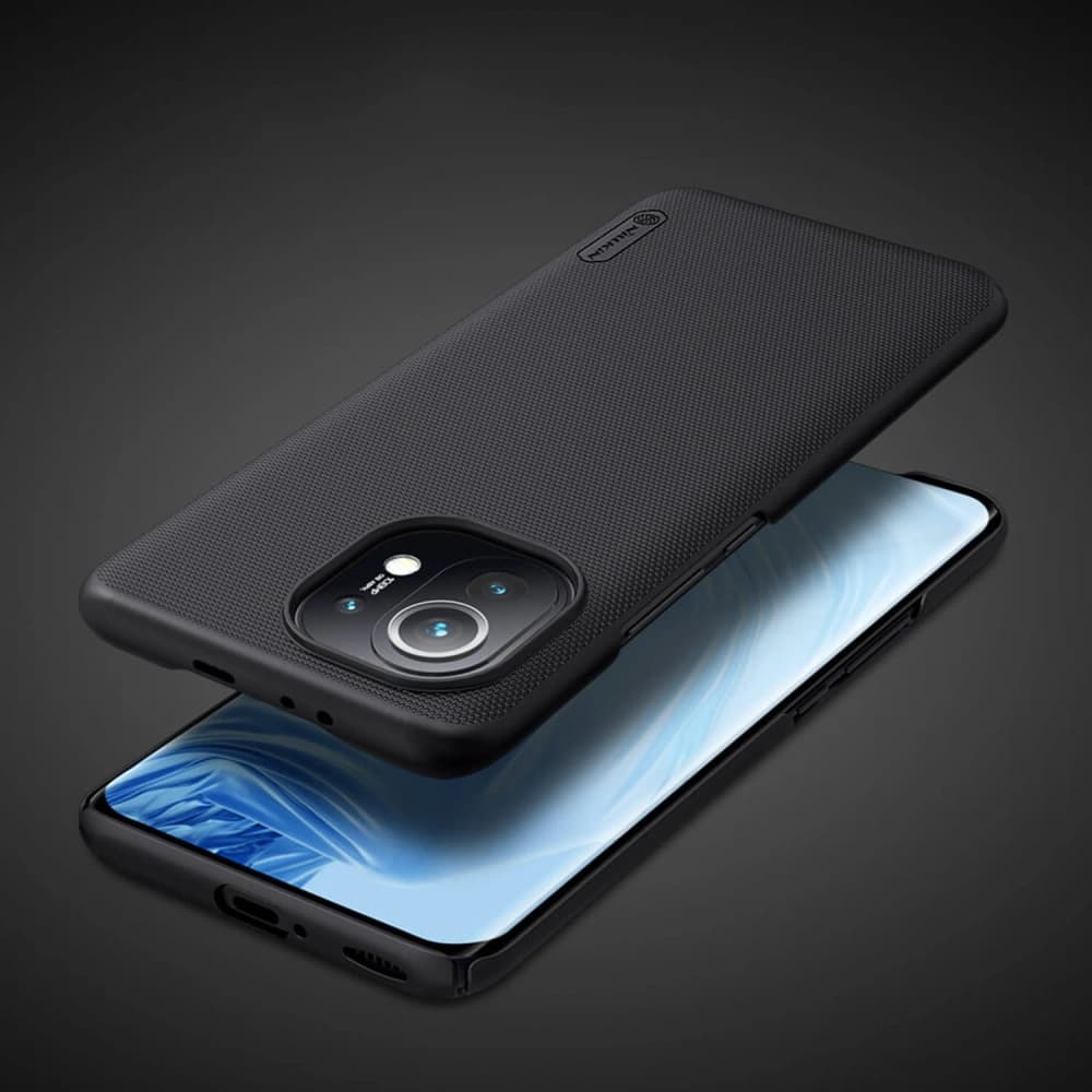 Nillkin Xiaomi Tasche Super Frosted Shield Mi 11 Schwarz - 4