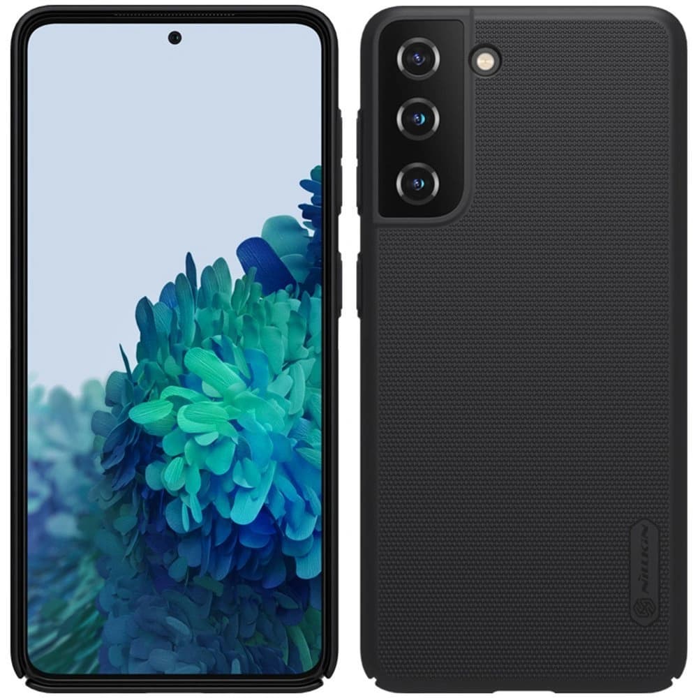 Nillkin Samsung Tasche Super Frosted Shield Galaxy S21 Schwarz