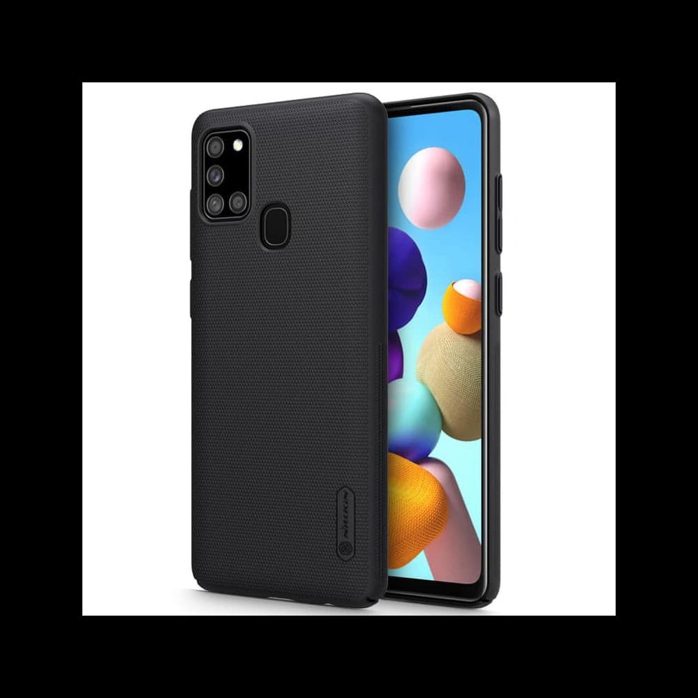 Etui Nillkin Super Frosted Shield Samsung Galaxy A21s černé