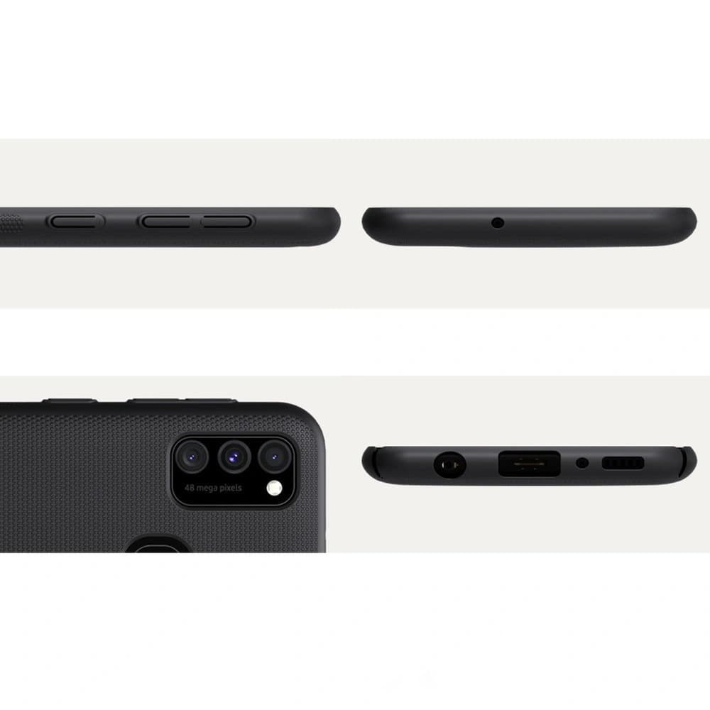 Etui Nillkin Super Frosted Shield Samsung Galaxy M30s/M21 Černé - 8