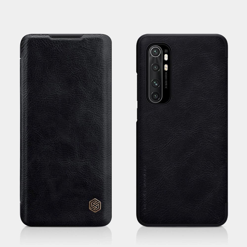 Nillkin Xiaomi Tasche QIN Mi Note 10 Lite Schwarz