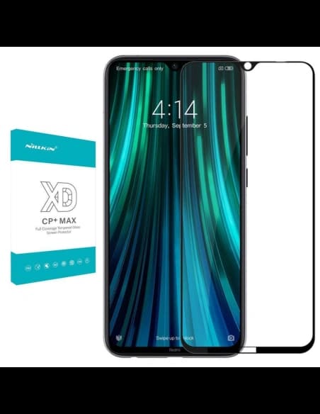 Nillkin Gehärtetes Glas XD CP+ MAX Redmi Note 8 Schwarz