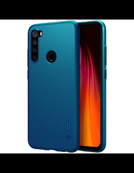 Nillkin Tasche Super Frosted Shield Redmi Note 8 Peacook Blau