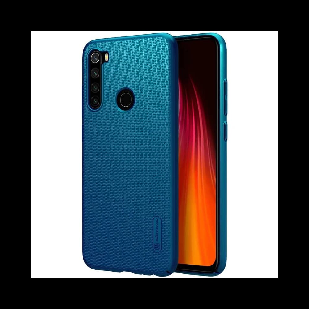 Nillkin Tasche Super Frosted Shield Redmi Note 8 Peacook Blau