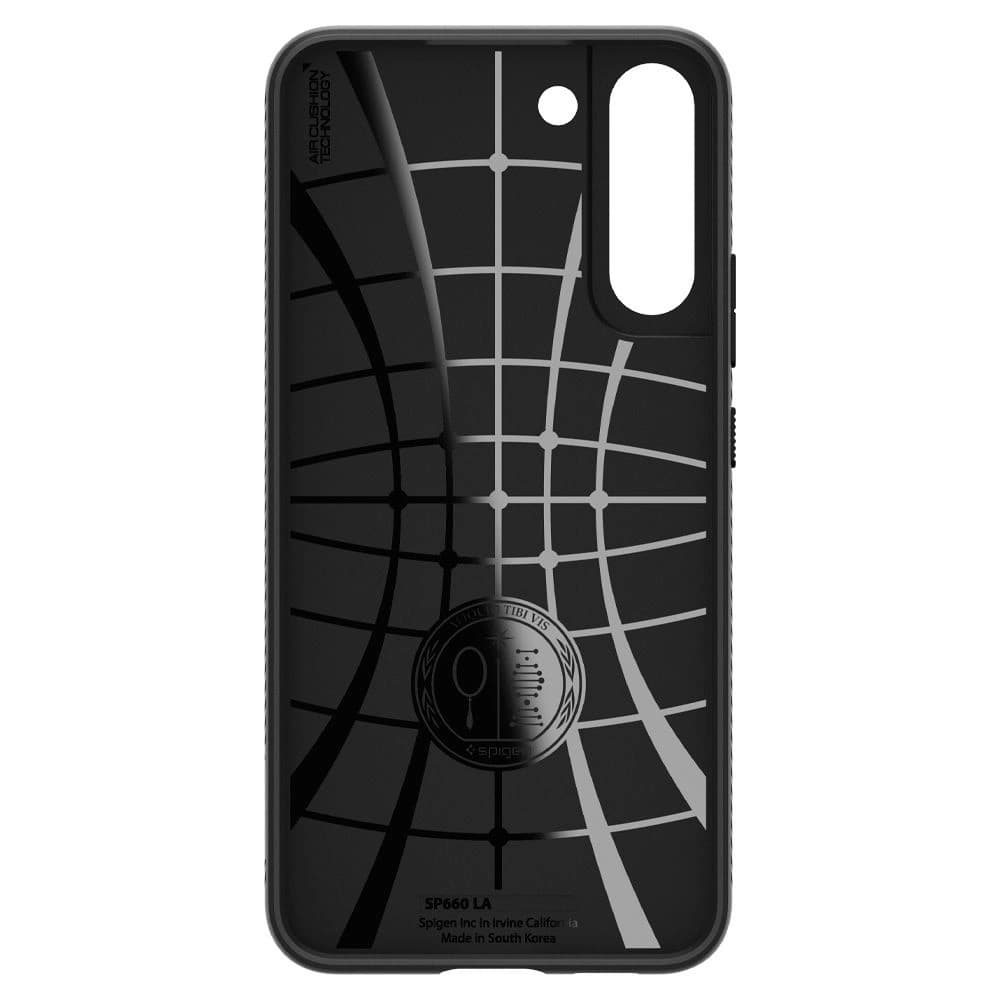 Case Spigen Liquid Air Samsung Galaxy S22 Matt Schwarz - 3