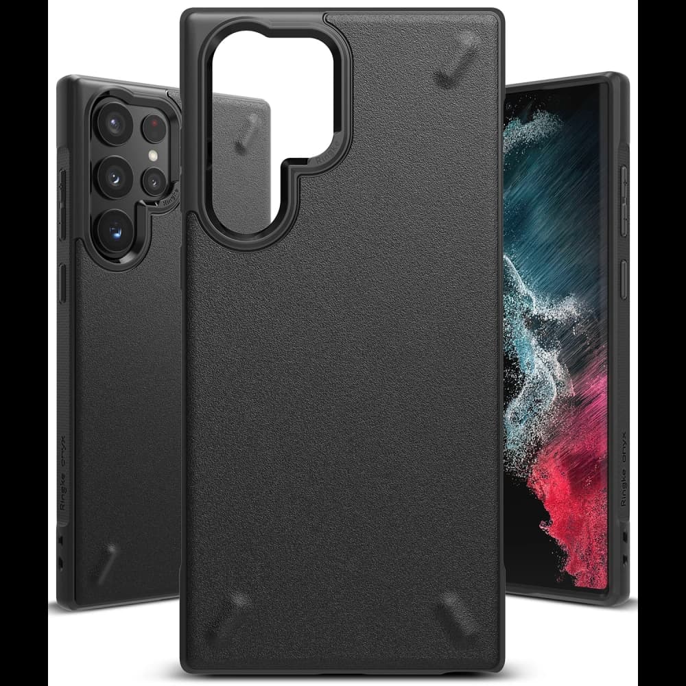 Etui Ringke Onyx Samsung Galaxy S22 Ultra Fekete - 2