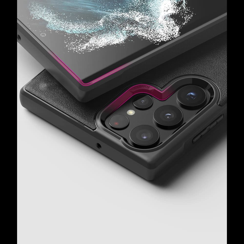 Etui Ringke Onyx Samsung Galaxy S22 Ultra Fekete - 4