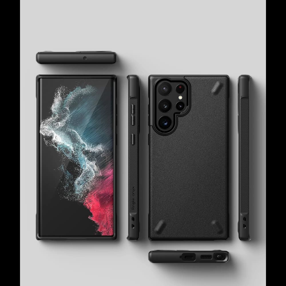 Etui Ringke Onyx Samsung Galaxy S22 Ultra Fekete - 8
