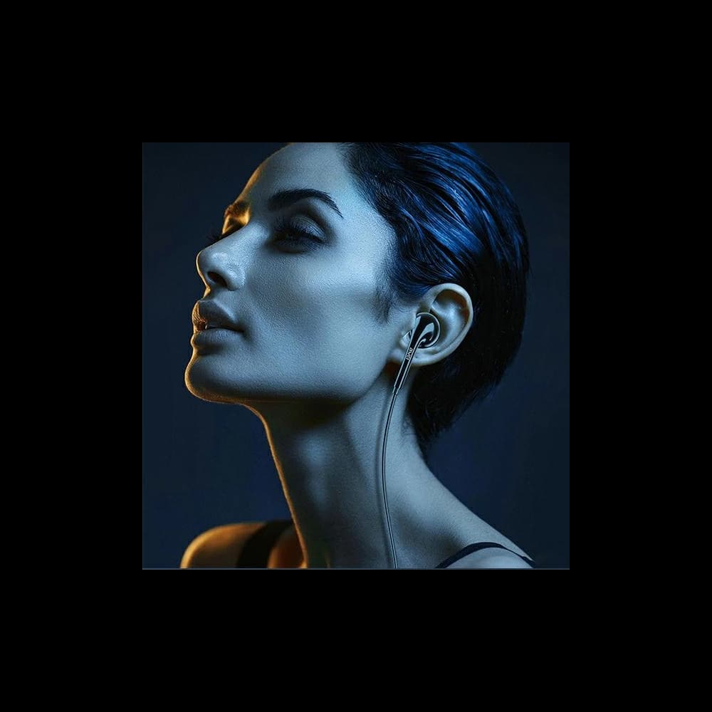 AWEI słuchawki stereo PC-7 3,5mm jack czarny/black - 4