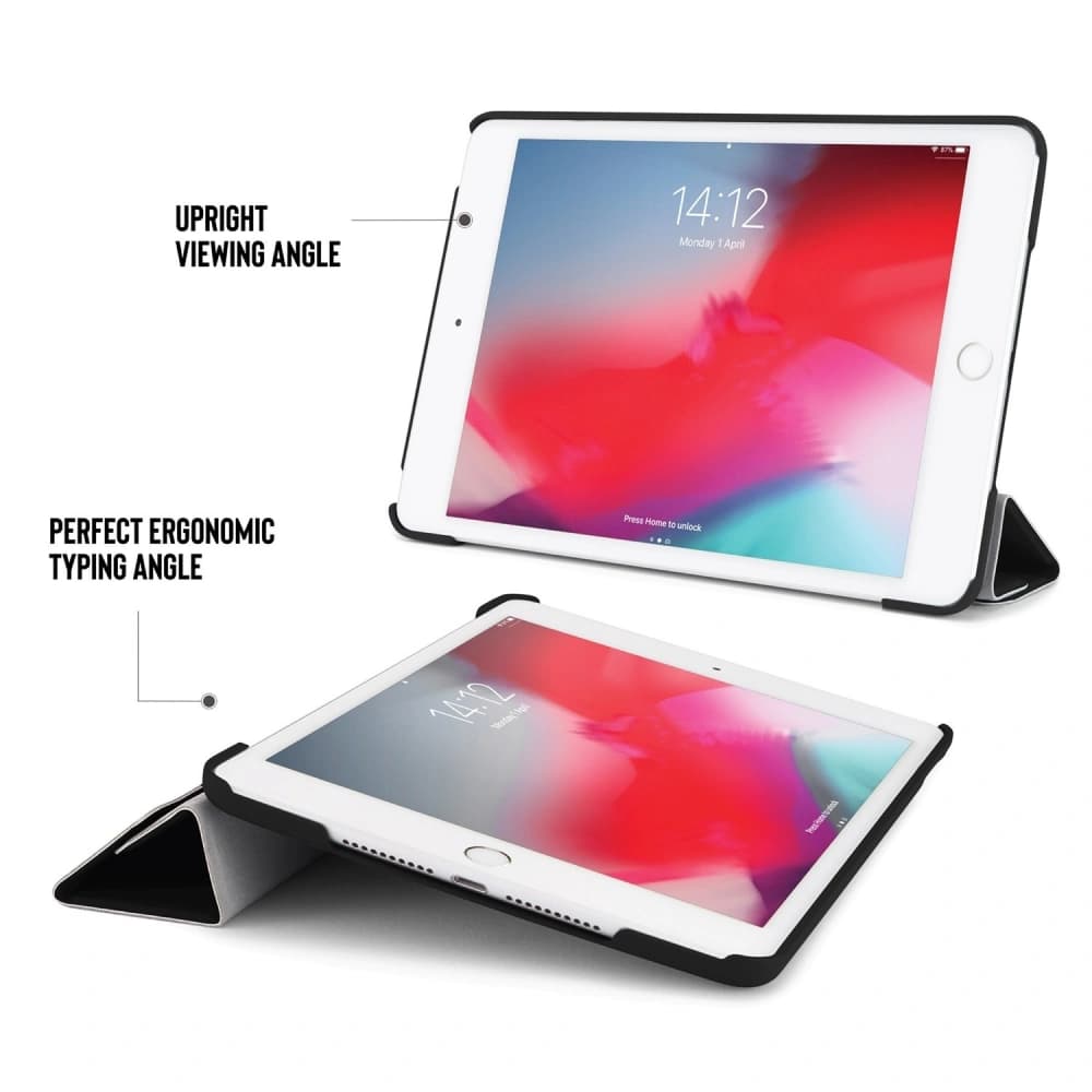 Etui Pipetto Origami No1 Original PC Apple iPad mini 7.9 2015/2019 (4. és 5. generáció) (fekete) - 2