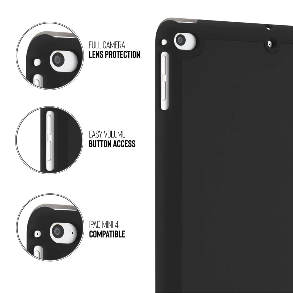 Etui Pipetto Origami No1 Original PC Apple iPad mini 7.9 2015/2019 (4. és 5. generáció) (fekete) - 8