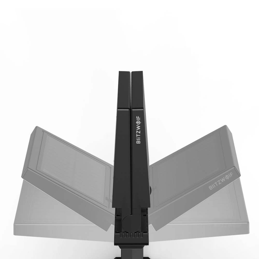 Außen Solar LED Lampe Blitzwolf BW-OLT8 mit Bewegungs- und Dämmerungssensor. - 4