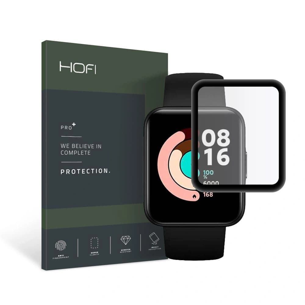 Hibrid üveg Hofi Hybrid Pro+ Redmi Watch 2 Lite Fekete