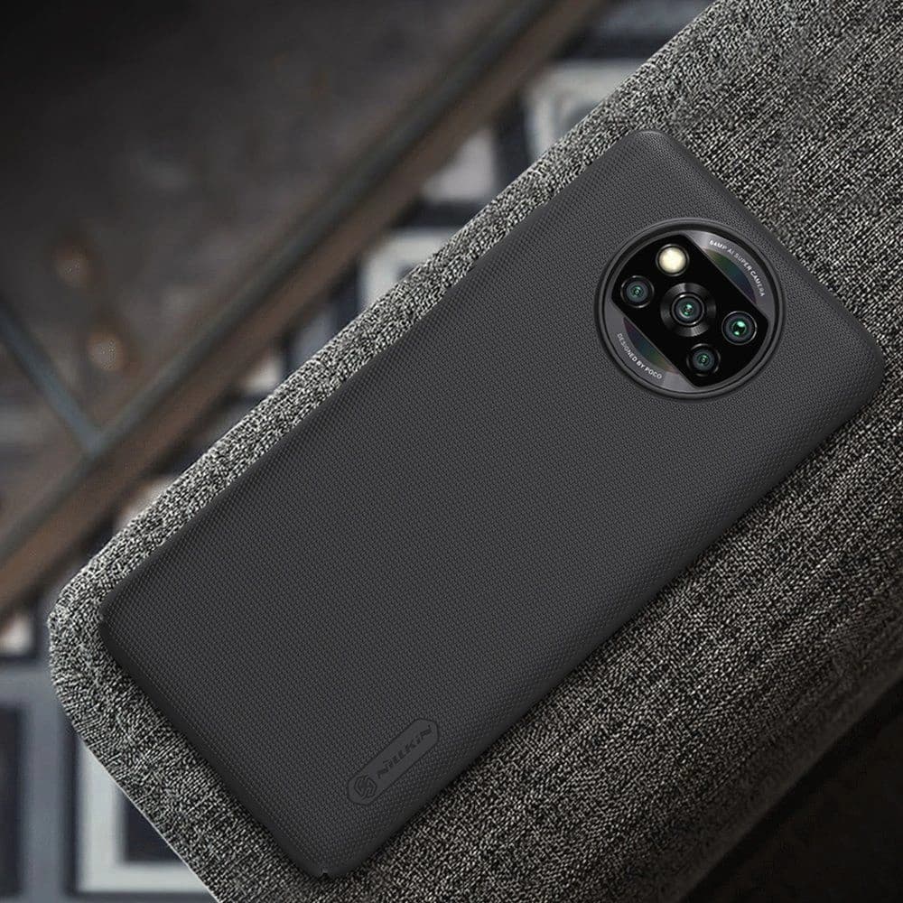 Etui Nillkin Super Shield POCO X3 Pro Peacock Blue - 5