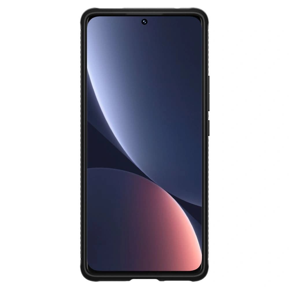 Etui Spigen Rugged Armor Xiaomi 12 Pro Matt Fekete - 3