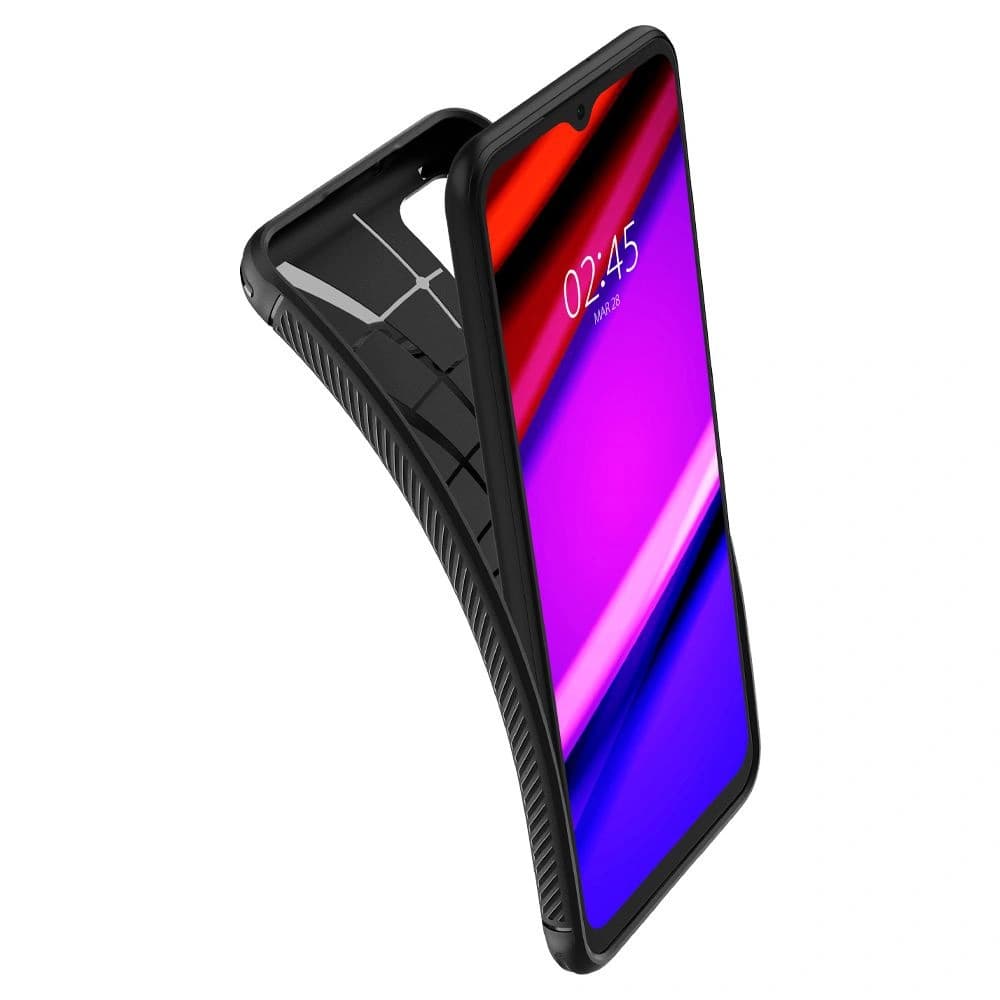 Etui Spigen Rugged Armor Samsung Galaxy A13 LTE Matt Fekete - 5