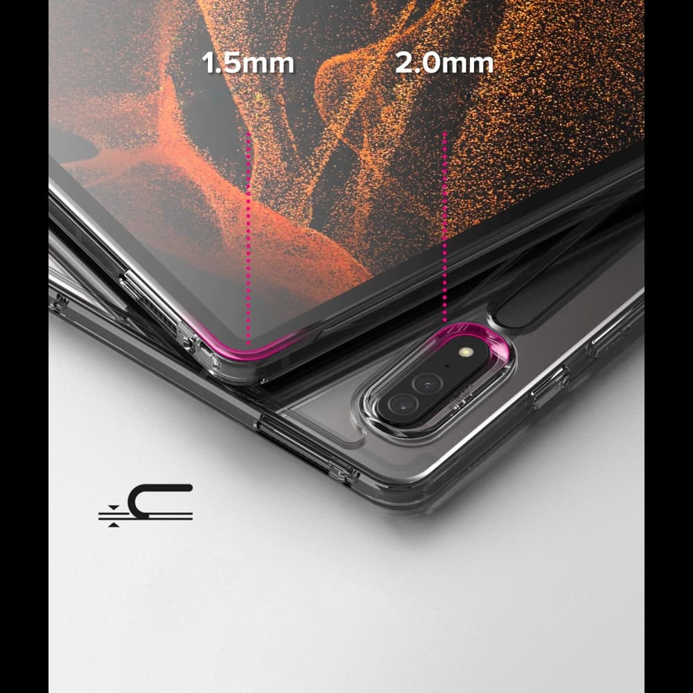 Etui Ringke Fusion Samsung Galaxy Tab S8 Ultra Clar - 3