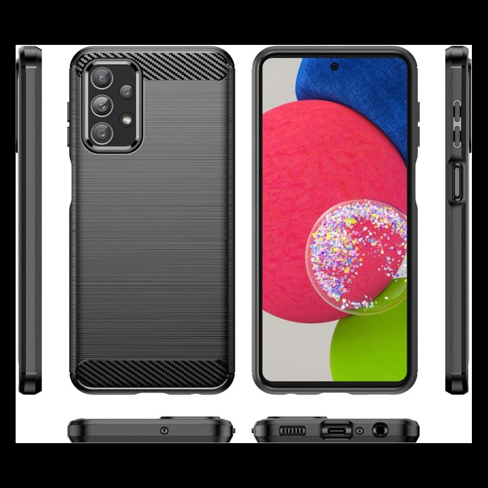 Etui Tech-Protect TPUCarbon Samsung Galaxy M23 5G Fekete - 2
