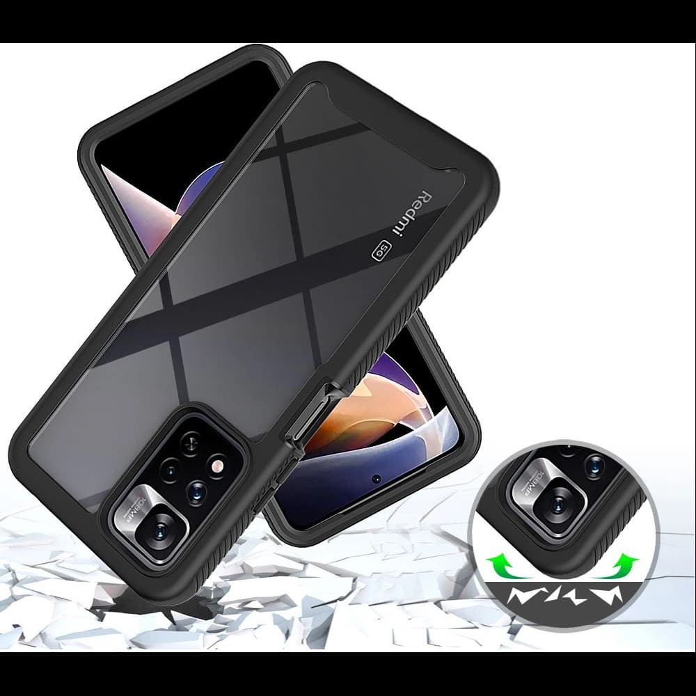Etui Tech-Protect Defense360 Redmi Note 11 Pro+ Plus 5G Fekete - 5