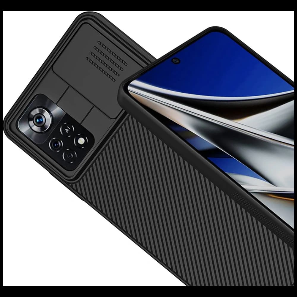 Etui Nillkin Camshield POCO X4 Pro 5G Fekete - 2