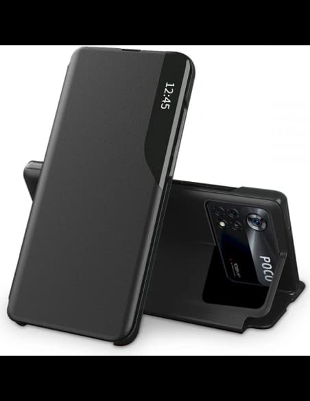 Case Tech-Protect Smart View POCO X4 Pro 5G Schwarz