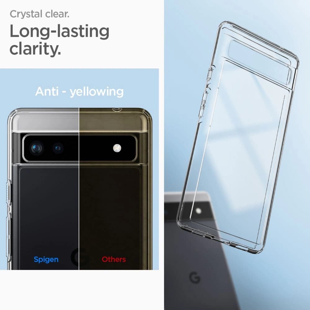 Etui Spigen Ultra Hybrid Google Pixel 6a Crystal Clear - 9
