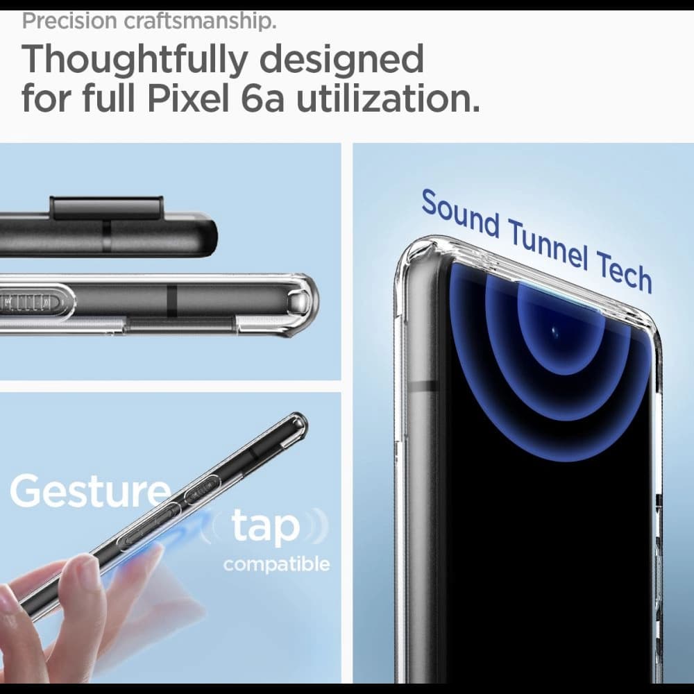 Etui Spigen Ultra Hybrid Google Pixel 6a Crystal Clear - 11