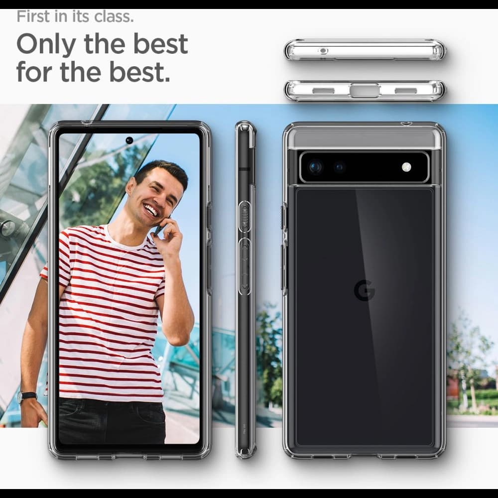 Etui Spigen Ultra Hybrid Google Pixel 6a Crystal Clear - 12