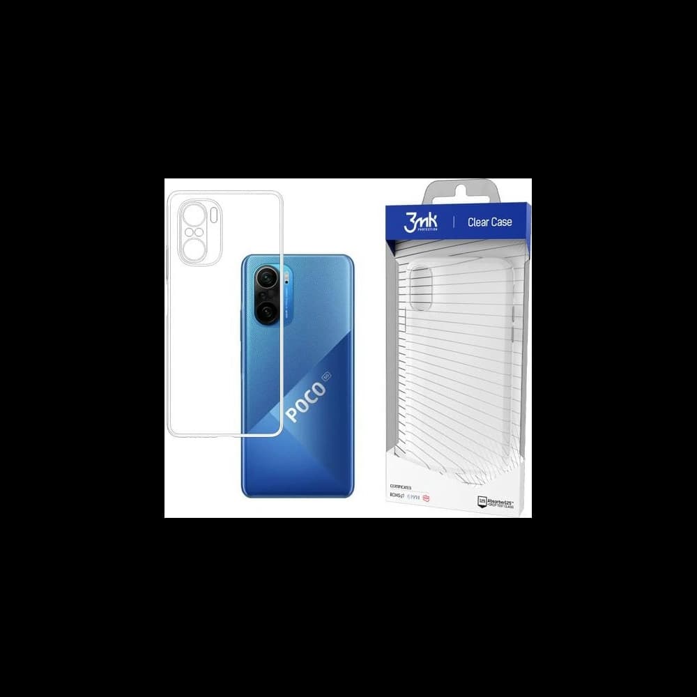 Etui 3MK Clear Case POCO F3 5G