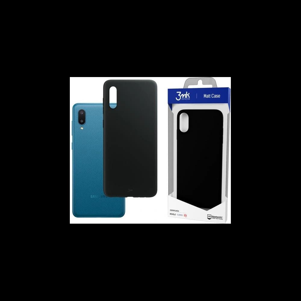Etui 3MK Matt Case Samsung Galaxy M02 fekete/black