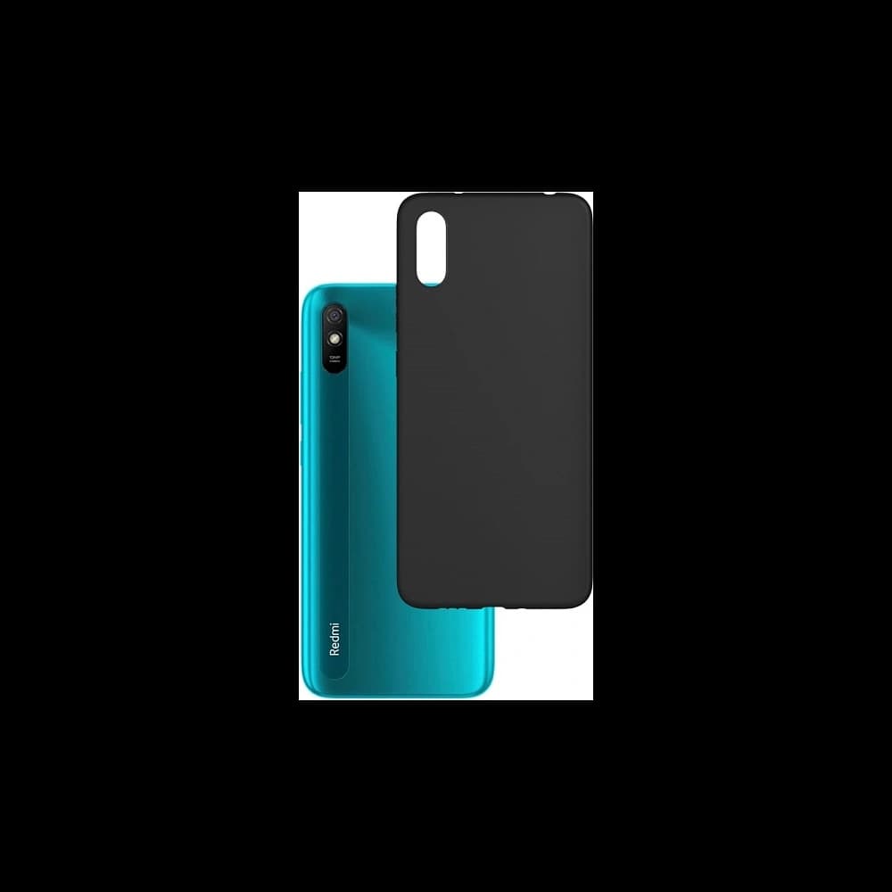 Etui 3MK Matt Case Redmi 9A černý/black