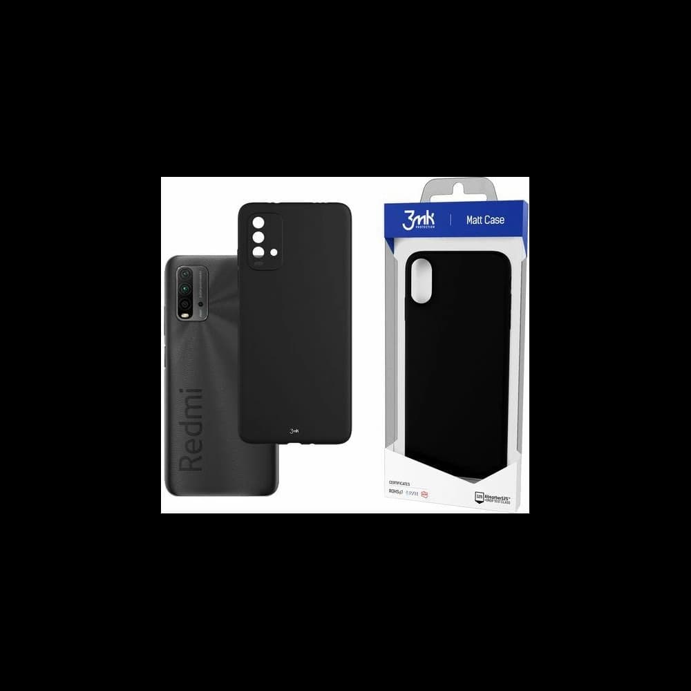 Etui 3MK Matt Case Redmi 9T negru/black