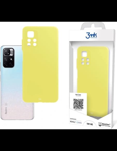 Etui 3MK Matt Case Redmi Note 11S/11 4G lime/zöld