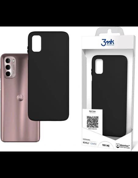 Etui 3MK Matt Case Motorola Moto G Stylus 2022 fekete/black