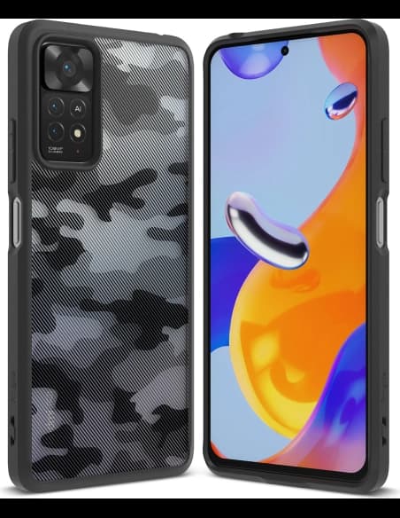 Etui Ringke Fusion Redmi Note 11 Pro/11E Pro Camo (Moro) černá