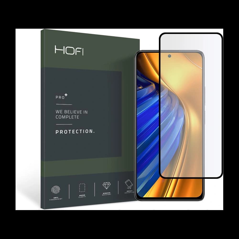 Tvrzené sklo Hofi Glass Pro+ POCO F4 5G Black