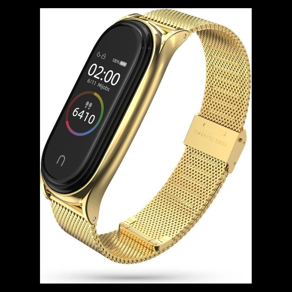 Náramek Tech-Protect Milaneseband Xiaomi Mi Band 7 Gold