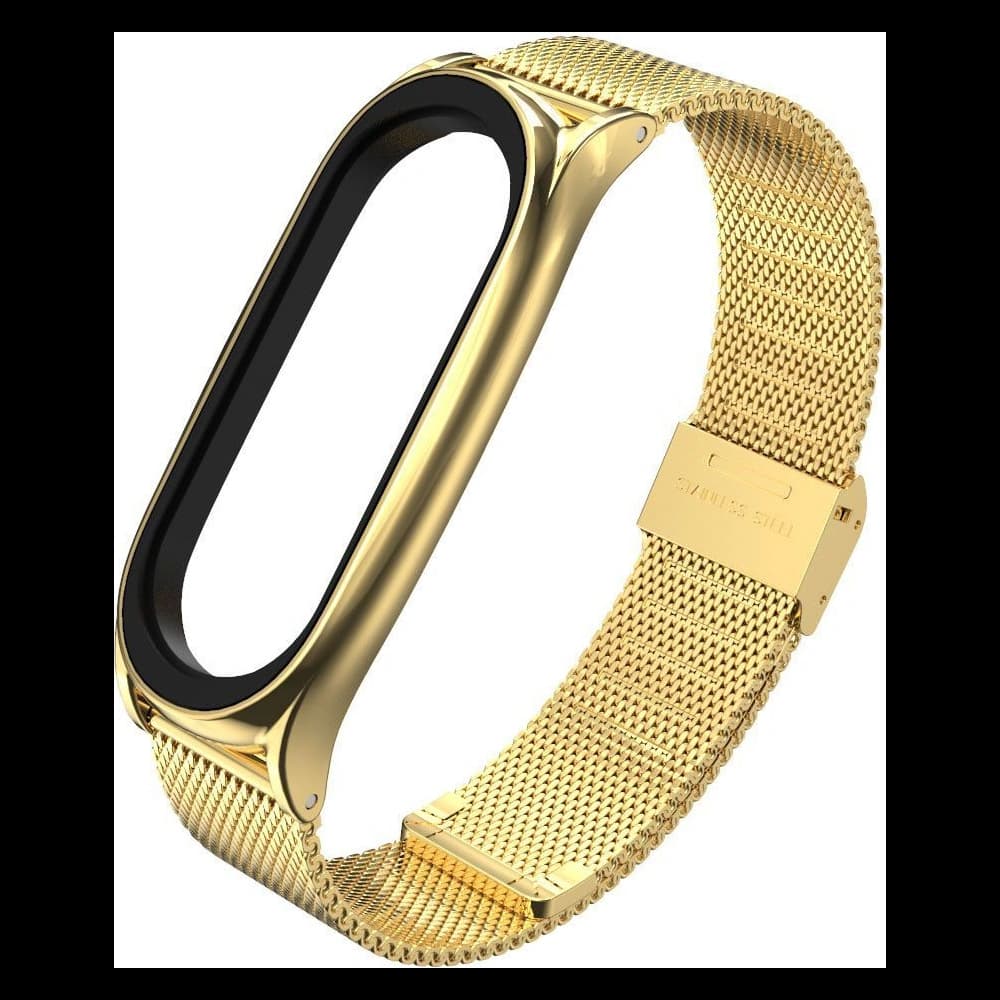 Náramek Tech-Protect Milaneseband Xiaomi Mi Band 7 Gold - 2