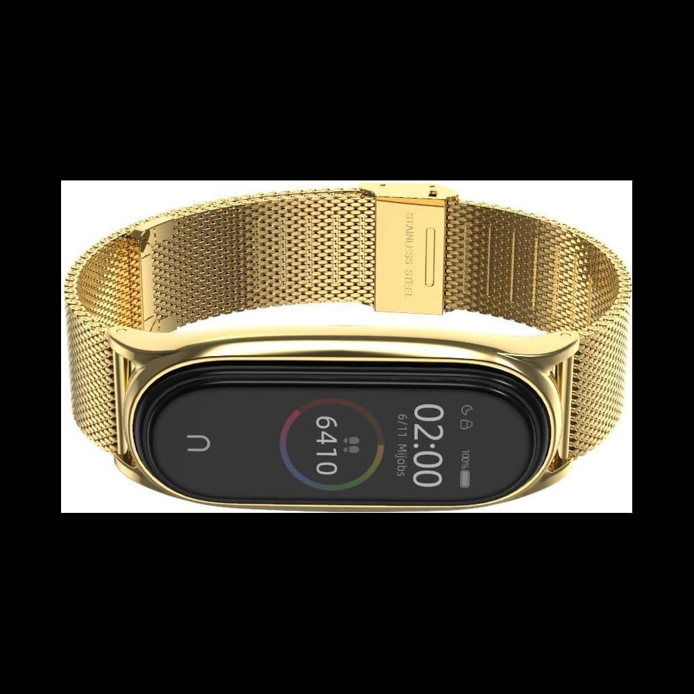 Náramek Tech-Protect Milaneseband Xiaomi Mi Band 7 Gold - 3