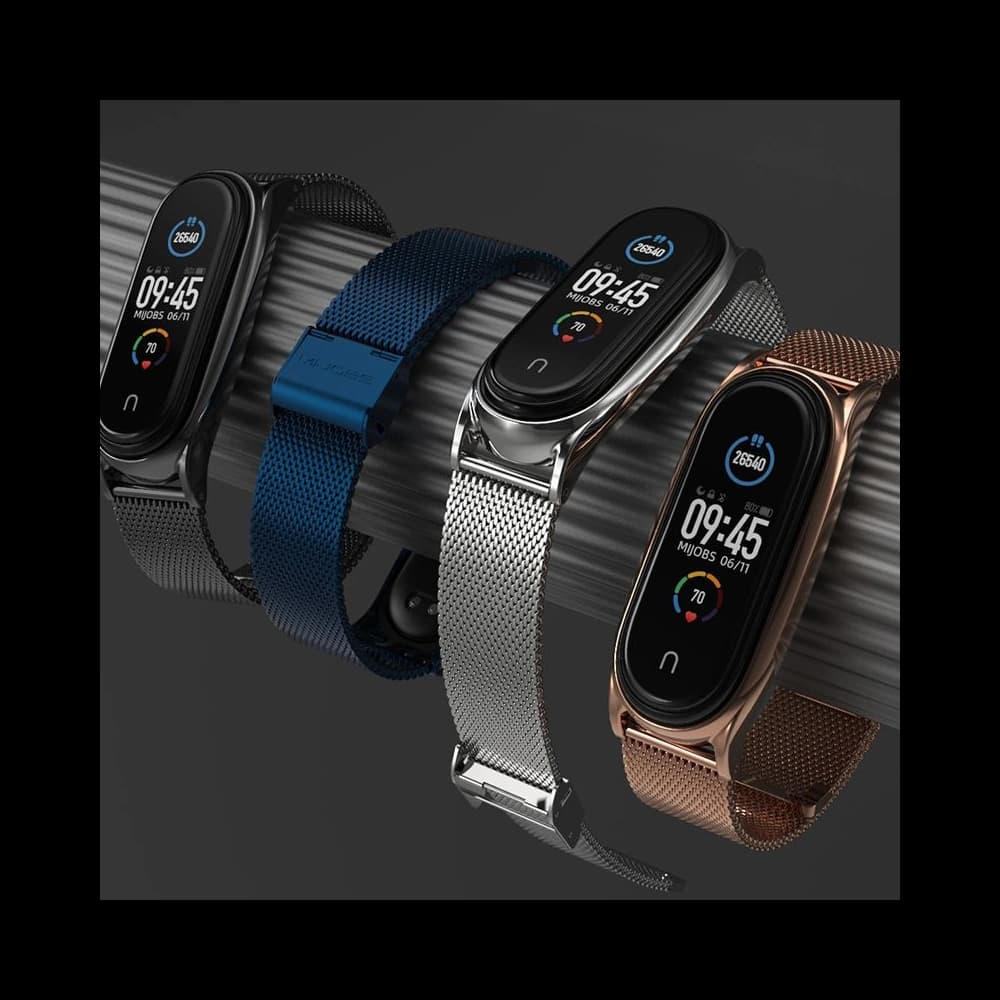 Náramek Tech-Protect Milaneseband Xiaomi Mi Band 7 Gold - 4