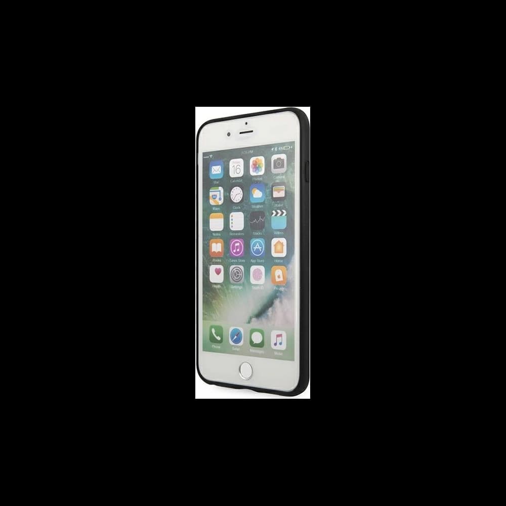 Etui Guess GUHCI8LG4GFBR Apple iPhone 8/7 Plus hnědé/brown tvrdé pouzdro 4G Metal Gold Logo - 5