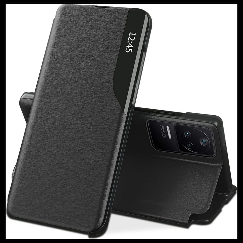 Etui Tech-Protect Smart View POCO F4 5G Fekete