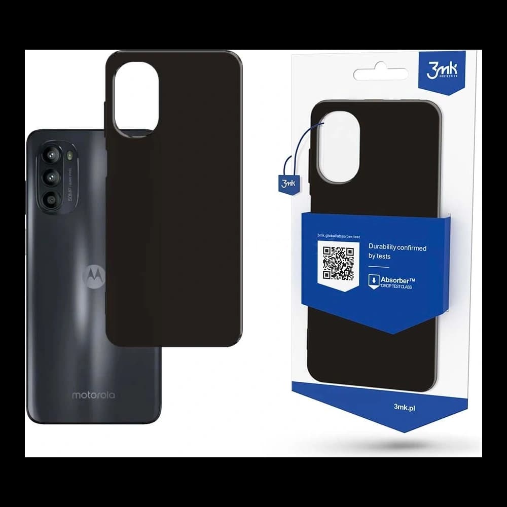 Case 3MK Matt Case Motorola Moto G52 schwarz/black